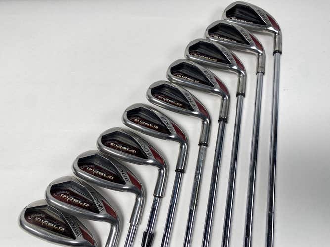 Callaway Diablo Edge Iron Set 4-PW+GW+SW+LW Uniflex RH +1''