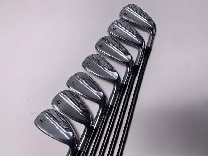 TaylorMade P790 2019 Iron Set 5-PW+AW Recoil ES 760 F2 Senior Graphite Mens RH
