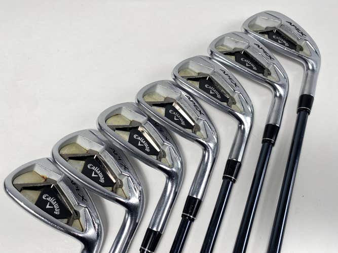Callaway Apex 21 Iron Set 5-PW+GW UST Mamiya Recoil Dart F3 75g Regular RH