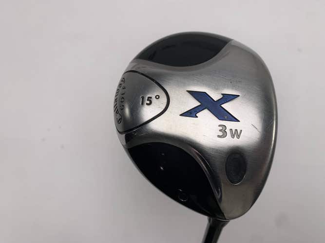 Callaway X 3 Fairway Wood 15* Fujikura 60g Regular Graphite Mens RH