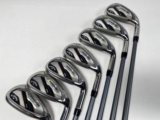 Callaway Mavrik Max Iron Set 5-PW+SW Project X Catalyst 5.0 Senior Graphite RH