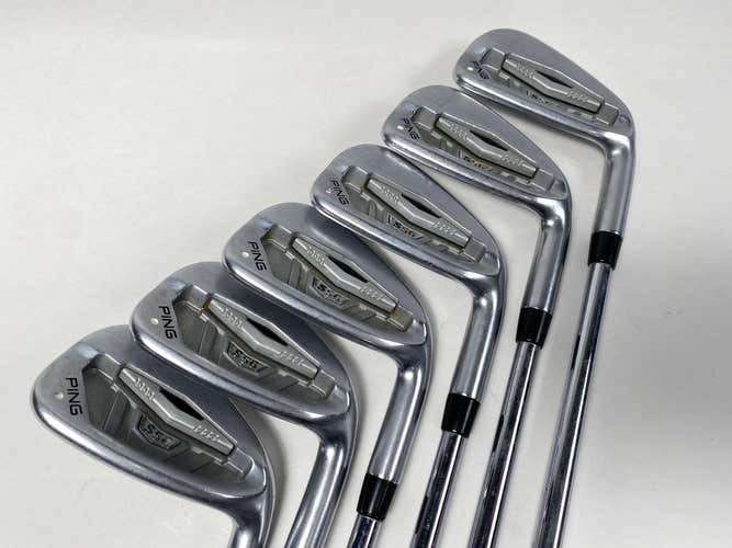 Ping S56 Iron Set 5-PW White Dot True Temper Dynamic Gold S300 Stiff Steel RH