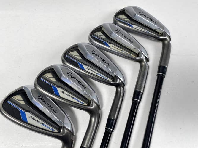 TaylorMade Speedblade Iron Set 5-9 Matrix 65g Regular Graphite Mens RH