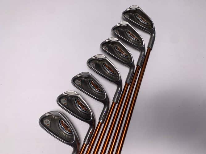 Ping G10 Iron Set 5-PW+UW Purple Red Dot TFC 129 I Regular Graphite Mens RH