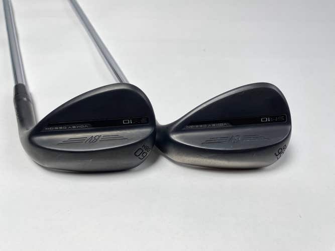 Titleist Vokey SM10 Jet Black Wedge Set 56* 12 | 60* 8 SM10 Wedge RH