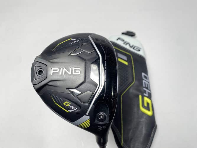 Ping G430 Max 3 Fairway Wood 15* Alta CB 65g Regular Graphite Mens RH HC