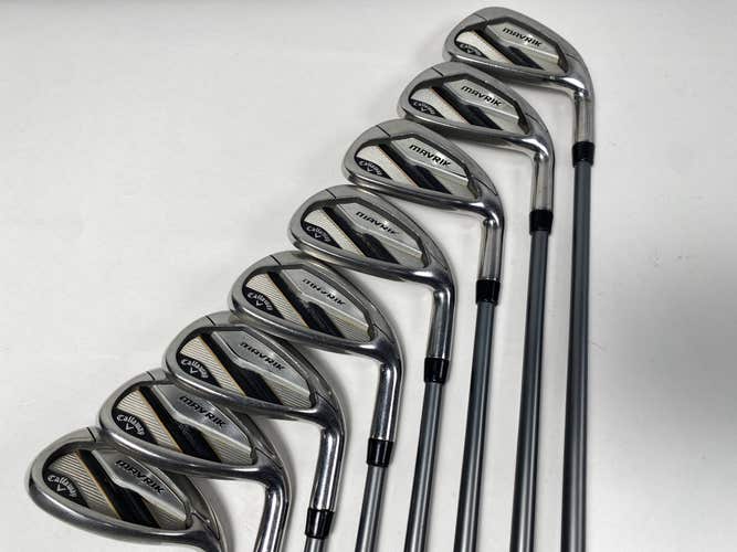 Callaway Mavrik Iron Set 5-PW+AW+GW Project X Catalyst 5.0 55g Senior RH