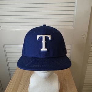 Texas Rangers New Era 59fifty 6 3/4 Blue MLB