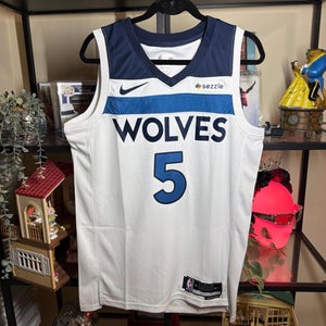 Minnesota Timberwolves Edwards #5 2036 White Large Men's Nike Swingman Jersey (New)