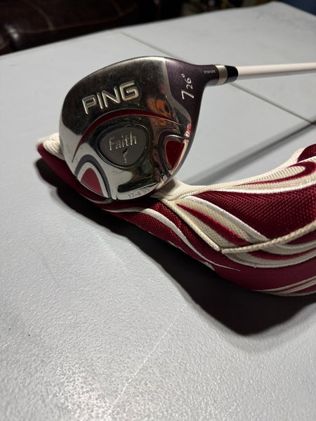 2010 Ping Faith Right Handed Fairway Wood Ladies Flex 7 Wood (Used)