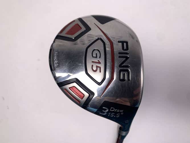 Ping G15 Draw 3 Fairway Wood 15.5* TFC149 Regular Graphite Mens RH