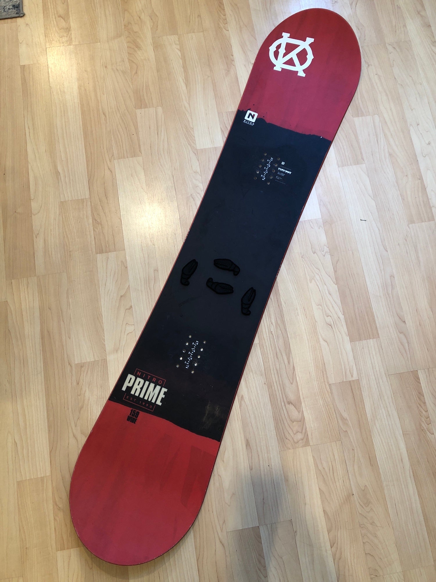 2019 Men's 159Wcm Nitro Prime Snowboard | Without Bindings (Used