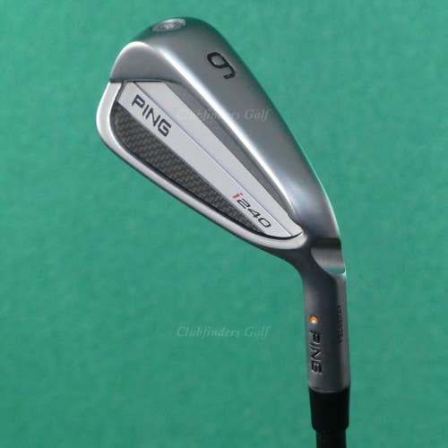 Ping i240 Orange Dot Single 6 Iron ALTA CB AWT Graphite Stiff