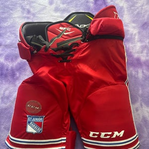 CCM Tacks 65c CT Junior Rangers Hockey Pants|Med (New)
