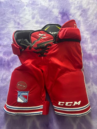 CCM Tacks 65c CT Junior Rangers Hockey Pants|Med (New)