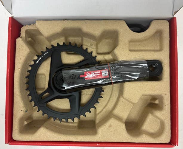 SRAM Rival 172.5mm DUB Wide Black Aluminum Crankset 40-Tooth X-Sync Crankset NEW
