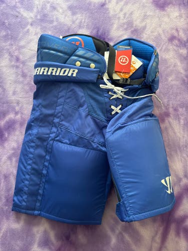 Blue Senior Small Warrior Covert QR Edge Hockey Pants (New)