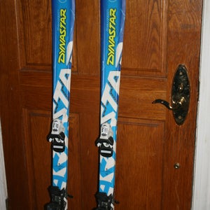 All Mountain 140 cm Dynastar Team Speed Skis With Look Adustable Bindings