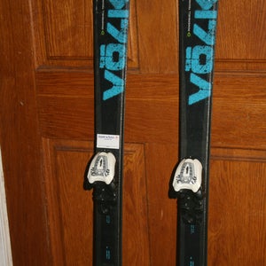 All Mountain 140 cm VOLKL RTM  Skis With Marker Adustable Bindings