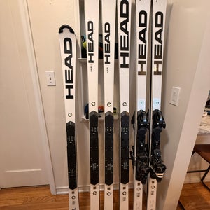 Men's 2024 Racing 193 cm HEAD WC Rebels e-GS FIS Skis With Bindings Max Din 18 (Used)