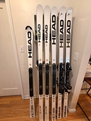 Men's 2024 Racing 193 cm HEAD WC Rebels e-GS FIS Skis With Bindings Max Din 18 (Used)