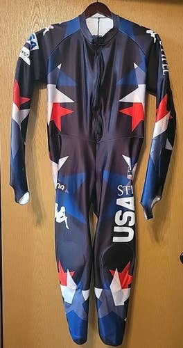 Kappa Padded GS Suit US Ski Team size XXL Athlete Issued Worn 2 days USST