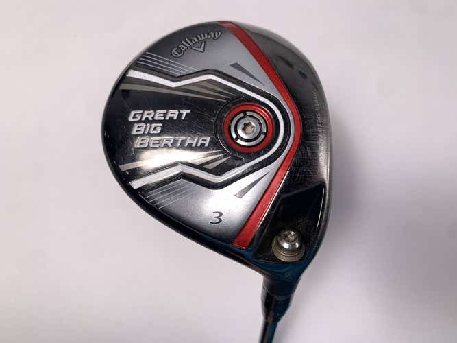 Callaway Great Big Bertha 2015 3 Fairway Wood 15* Kuro Kage 50g Regular Mens RH