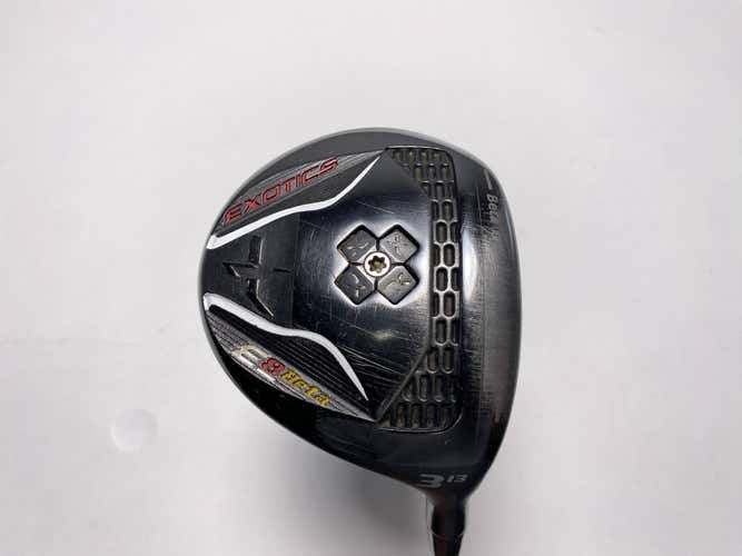 Tour Edge Exotics E8 Beta 3 Fairway Wood 13* Aldila Rogue 95 MSI 3.6 Stiff RH