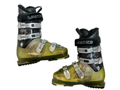 Used Lange RX90 Womens DH Ski Boot Black 260 MP - M08 - W09 11873-S000231501
