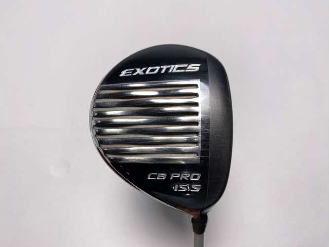 Tour Edge Exotics CB Pro F2 3 Fairway Wood 15.5* Fujikura Speeder 661 Regular RH