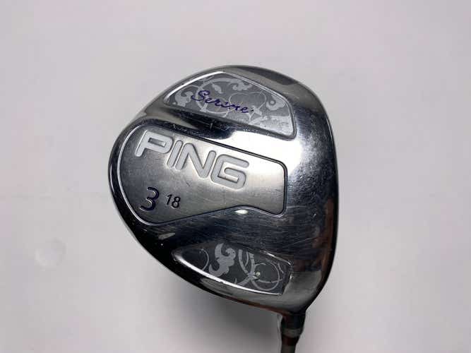 Ping Serene 3 Fairway Wood 18* ULT210 Ladies Graphite Womens RH