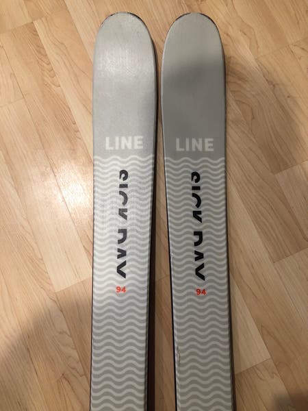 2021 Men's 179cm Line Sick Day 94 Skis | Marker Squire 10 Bindings