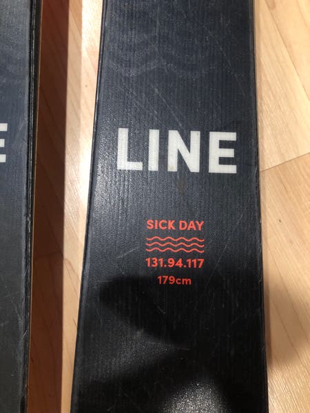 2021 Men's 179cm Line Sick Day 94 Skis | Marker Squire 10 Bindings