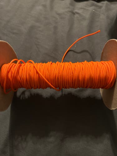 Neon Orange Nylon Spool