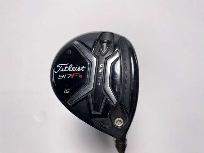 Titleist 917 F3 3 Fairway Wood 15* Diamana Red 60g Regular Graphite Mens RH