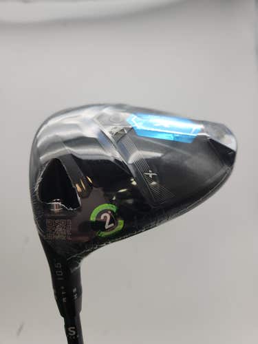 NEW LEFTY 2025 COBRA DS ADAPT X DRIVER 10.5* STIFF PROJX DENALI BLUE +HC BRANDNE