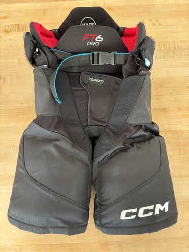 Senior Small CCM JetSpeed FT6 Pro Hockey Pants (Used) Black