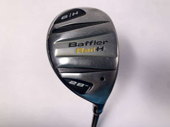 Cobra Baffler Rail H 6 Hybrid 28* Fujikura Motore 65g Regular Graphite Mens RH