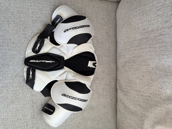 Medium Junior Louisville Slugger Shoulder Pads (Used)