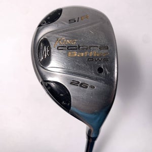 Cobra Baffler DWS 2008 5 Hybrid 26* Aldila VS 65g Regular Graphite Mens RH