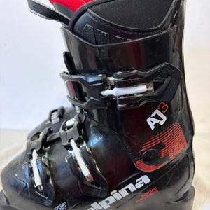 Mondo 22 & 22.5 Unisex Alpina AJ3 Ski Boots (Used)