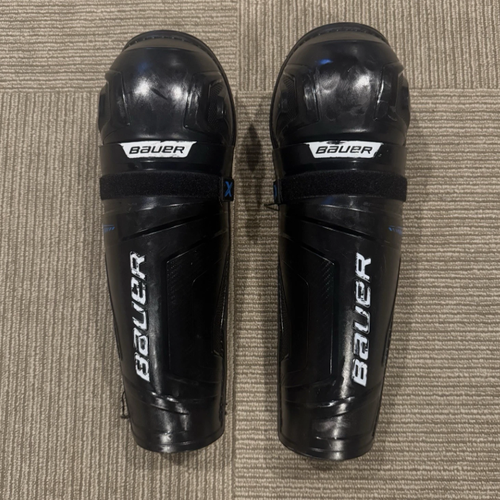 Bauer X Ice Hockey Shin Guards - Intermediate- 14" - Used
