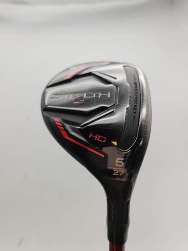TAYLORMADE STEALTH 2 HD 5 HYBRID 27* SENIOR FUJI SPEEDER NX RED 50 +HC FAIR