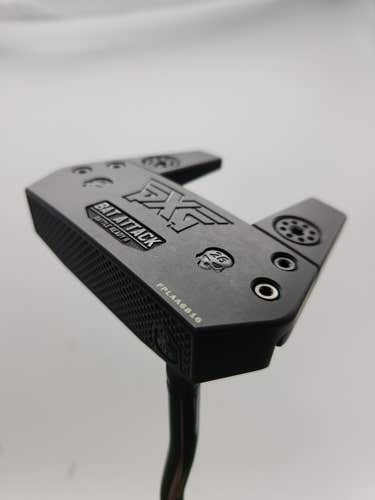 LEFTY 2024 PXG BATTLE READY II BAT ATTACK DARKNESS PUTTER 35" +HC VERYGOOD