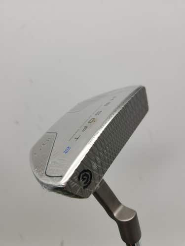 NEW 2025 CLEVELAND HB SOFT 2 BLACK 10.5 PLUMBERS NECK PUTTER 34" +HC BRANDNEW