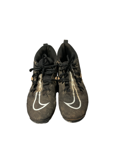 Used Nike ALPHA BB CLEATS BB/SB Cleats Black Youth 07.5 11834-S000045765