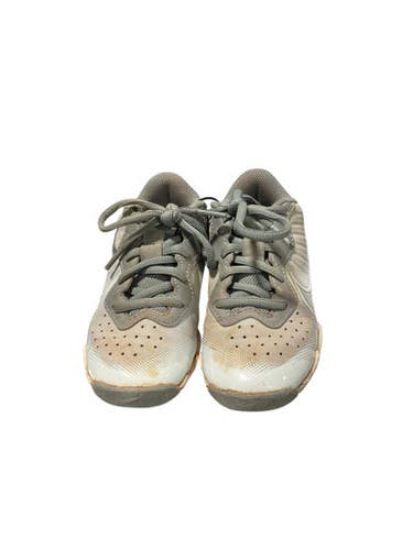 Used Nike DIAMOND FASTFLEX BB/SB Cleats Grey Youth 12.0 11834-S000045755