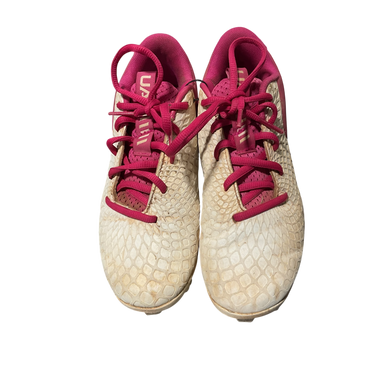 Used Under Armour UA BB CLEAT BB/SB Cleats Pink Junior 02 11834-S000045731