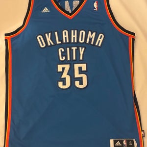 Kevin Durant Oklahoma City Thunder Adidas NBA Jersey Sewn Mens XL