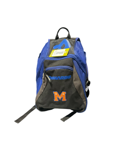 Used Demarini BLK/BLU BAG BB/SB Player Carry Bag Royal Blue 11834-S000045790